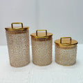 Luxury Plastic Containers – Premium 3 Different Size Plastic Storage Containers
