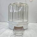 Luxury Dry Food Storage Container – Transparent Plastic, 1 Piece