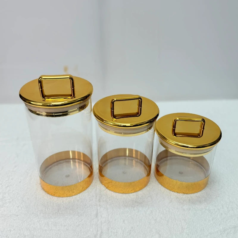 Luxury Clear Plastic Jars for Kitchen – Stylish & Durable Storage