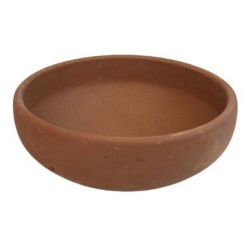 4 Creative Plain Rice Curry Soup Clay Bowls. 500 ML, 15 cm.