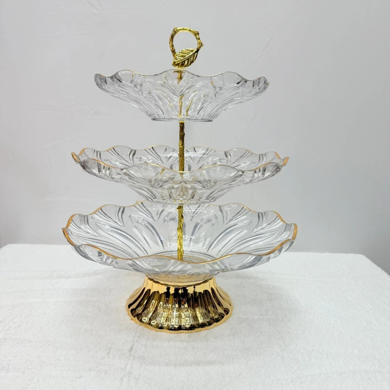 Luxury 3 Tiered Serving Stand – Elegant & Stylish Serving Solution