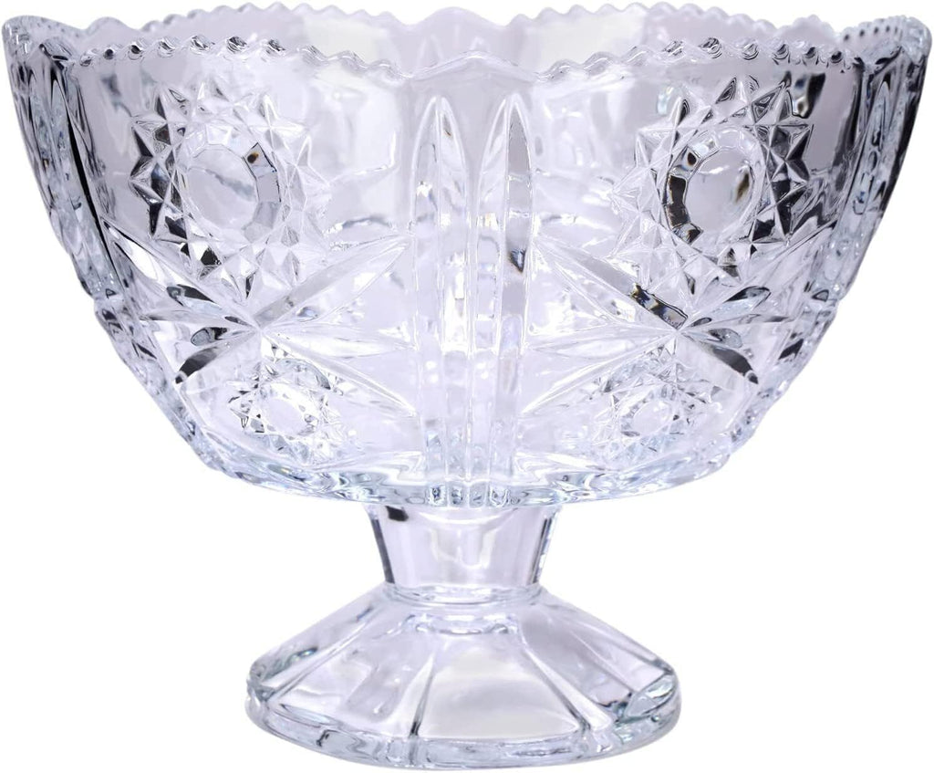 Luxury 7 Piece Glass Bowls Set – Decorative Crystal Glass Finish