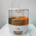 Luxury Rotating Food Storage Container 10 KG – 360 Degree Rotation Airtight Storage Solution