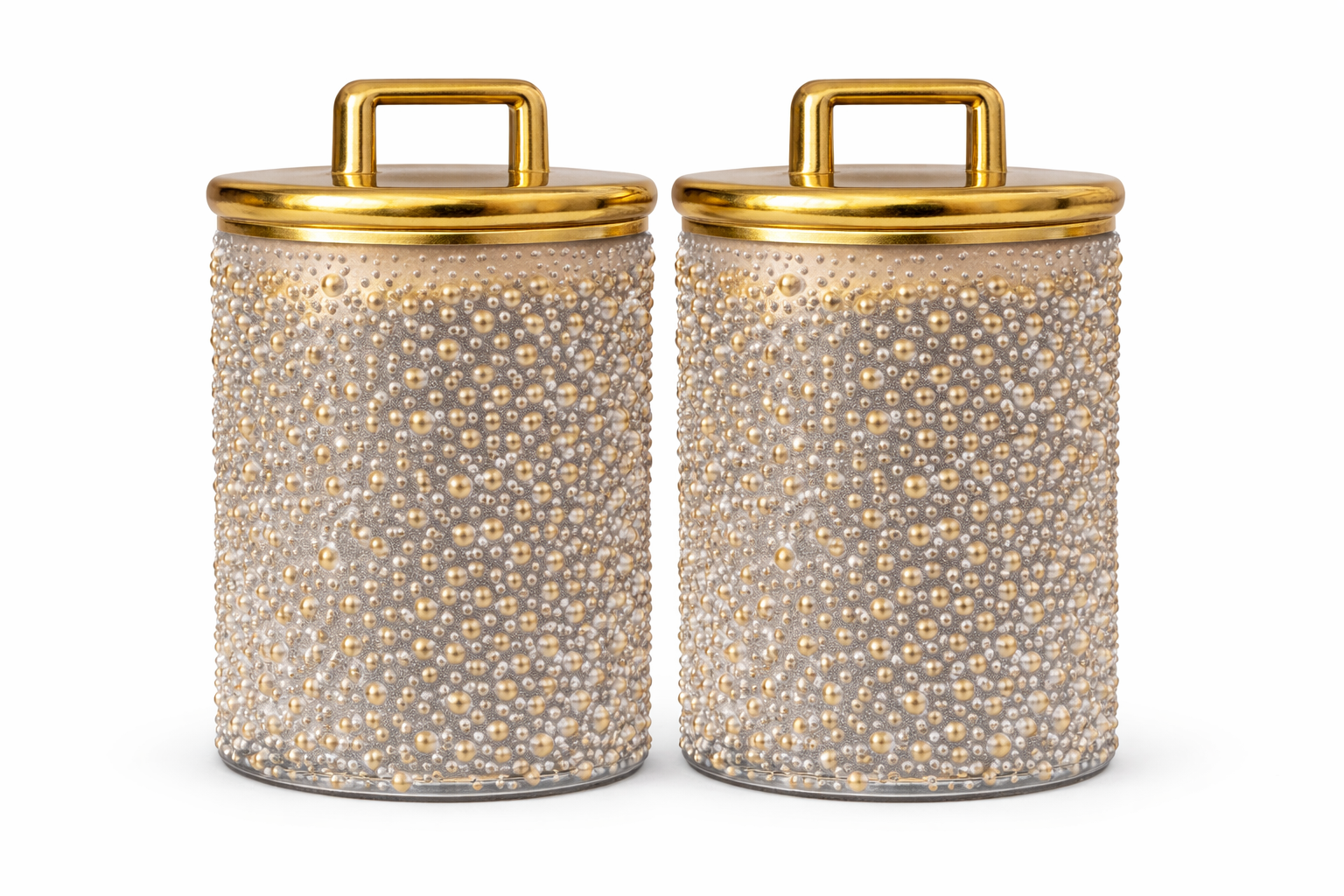 Luxury Black Gold Acrylic Storage Jars Set  – Coffee Tea Sugar Canisters Airtight Kitchen Storage