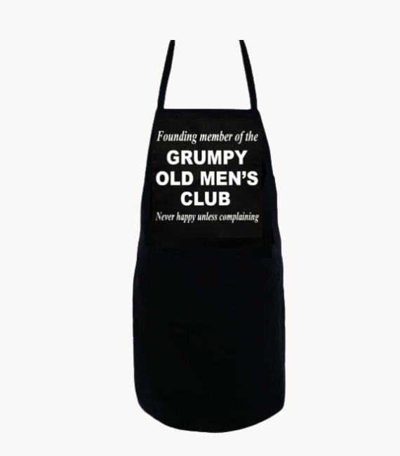GRUMPY OLD MEN'S CLUB CHEF APRON