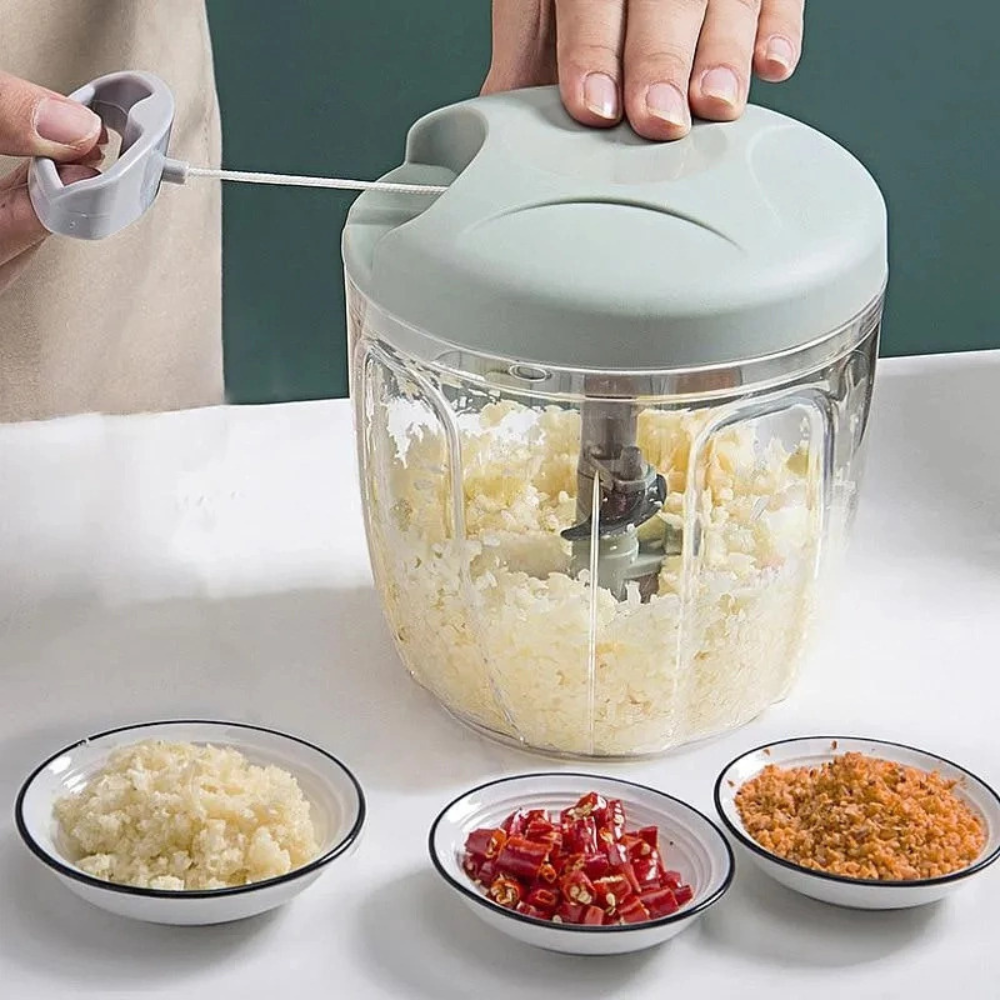 Manual garlic grinder, Vegetable cutter.