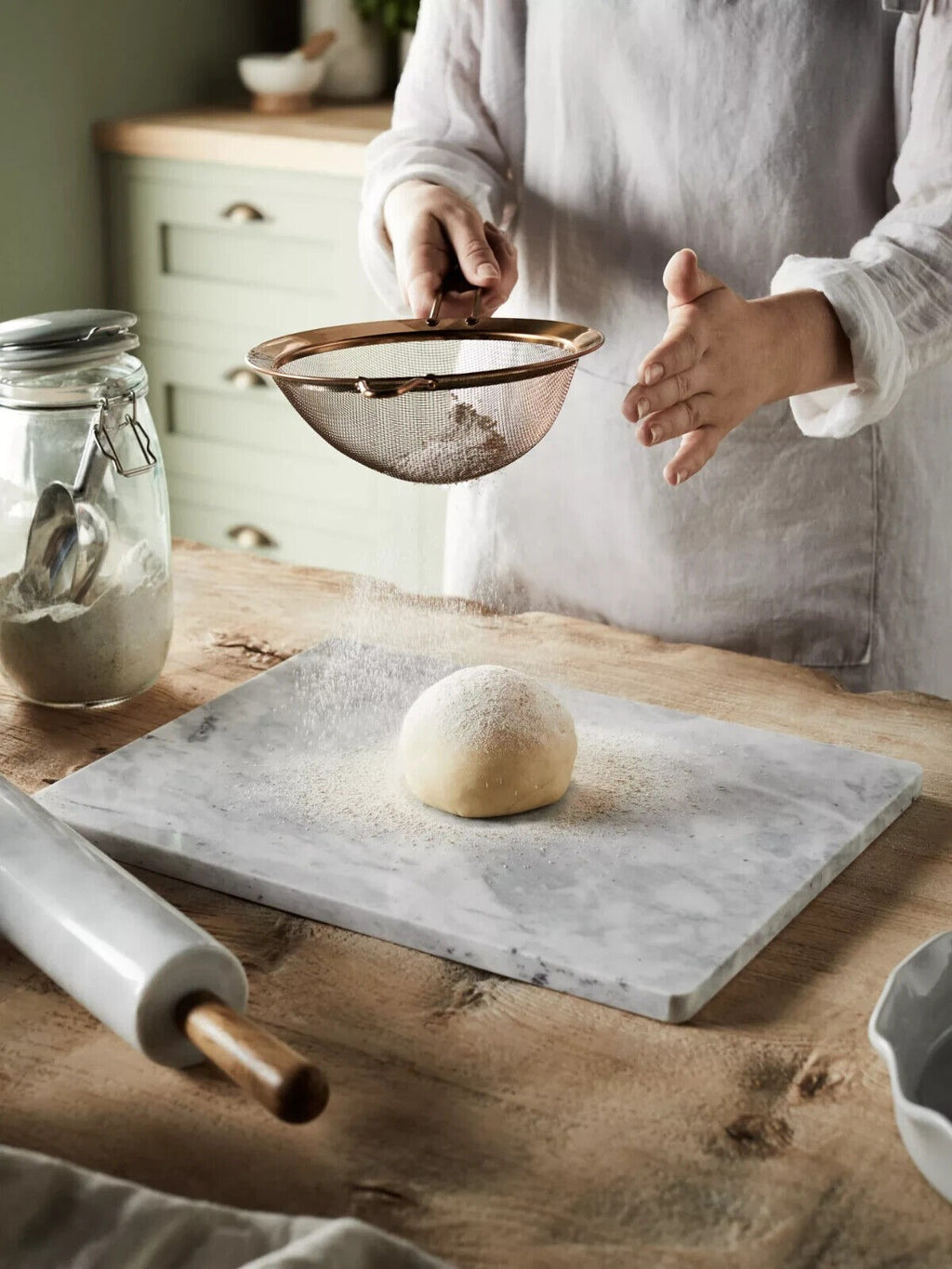 Large Rectangular Marble Cutting/Chopping Board.