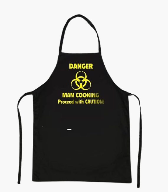DANGER MAN COOKING CHEF APRON
