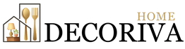 Decoriva Home logo with a house, spoon, fork, and lamp icon.