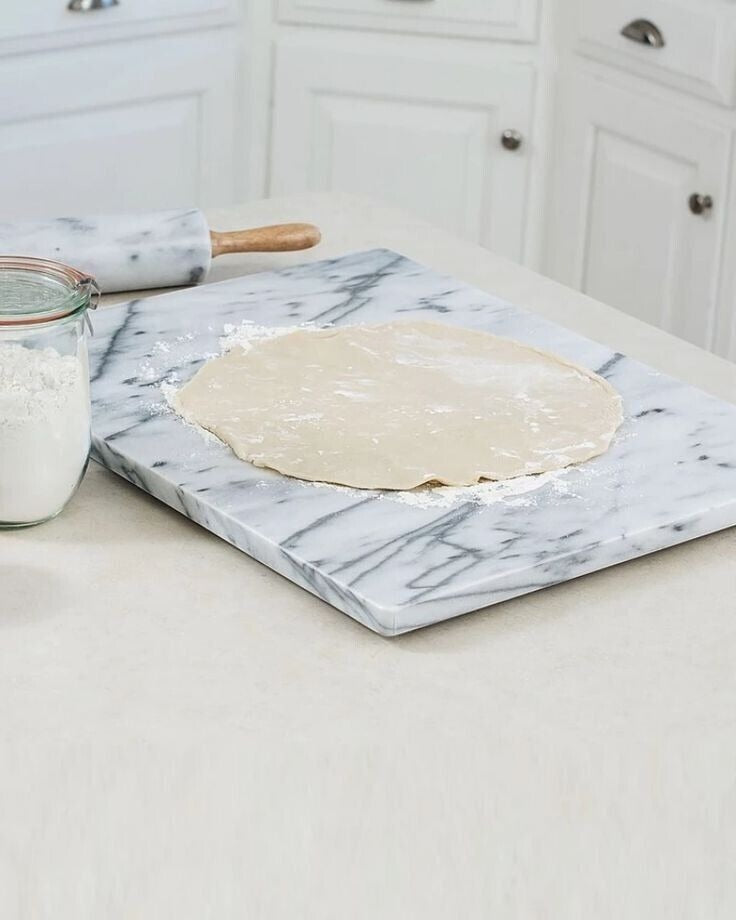 Large Rectangular Marble Cutting/Chopping Board.