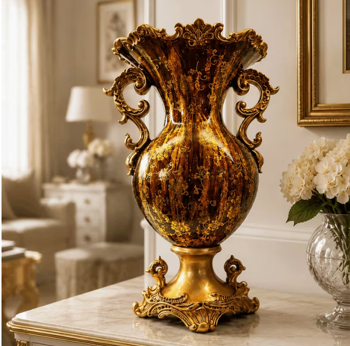 1-Piece Premium Decorative Centerpiece Vase – Living Room & Hall Décor
