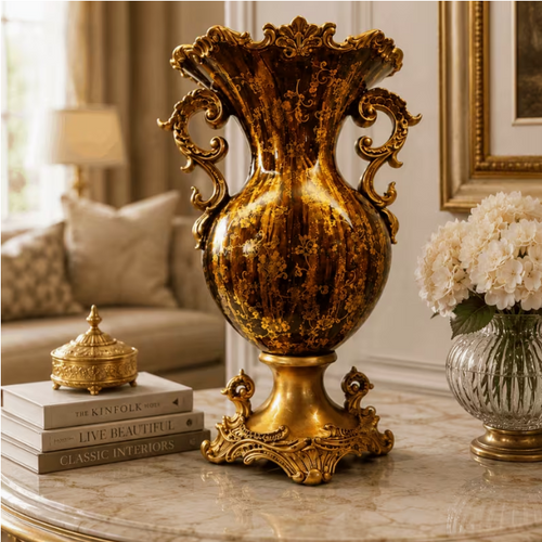 1-Piece Premium Decorative Centerpiece Vase – Living Room & Hall Décor