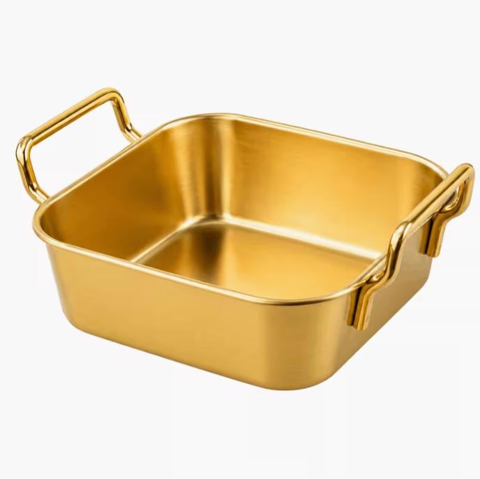 2x Stainless Steel French Fries Serving Basket – Snack & Fried Chicken Serving Cup for Restaurant, Bar, Café & Kitchen