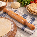 Wooden Rolling Pin 18 Inch – Traditional Roti Chapati Belan for Dough, Pastry, Pizza & Baking