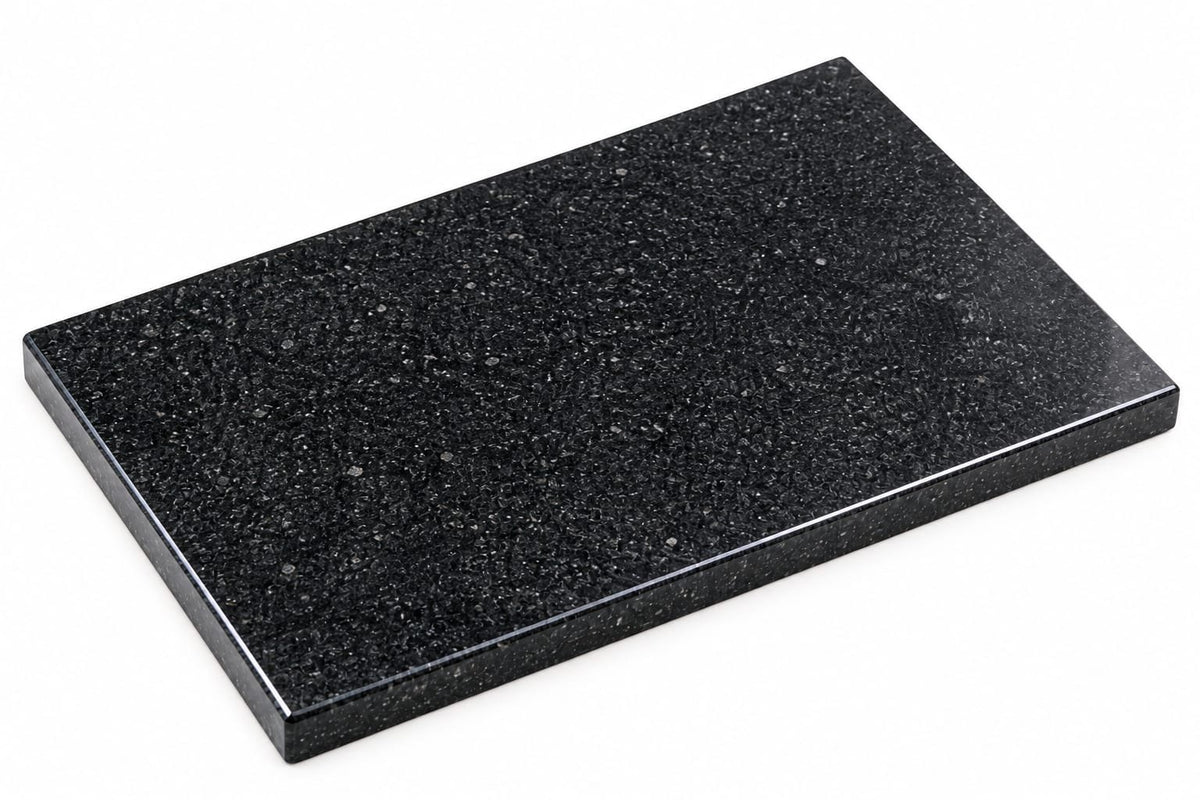 Black Granite Chopping Board Large 30 × 45 cm – Heavy Duty Kitchen Cutting Board