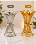 Elegant Gold & Silver Decorative Incense Burner – Home Decor