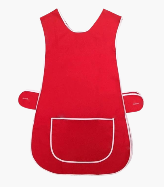 RED TABARD APRON