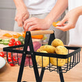 Modern 2 Tier Fruit Basket – Strong & Elegant Look