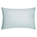 Duck Egg Cotton Satin Pillowcase Set – 2 x 100% Cotton, 300 Thread Count, Luxurious Cuffed Design
