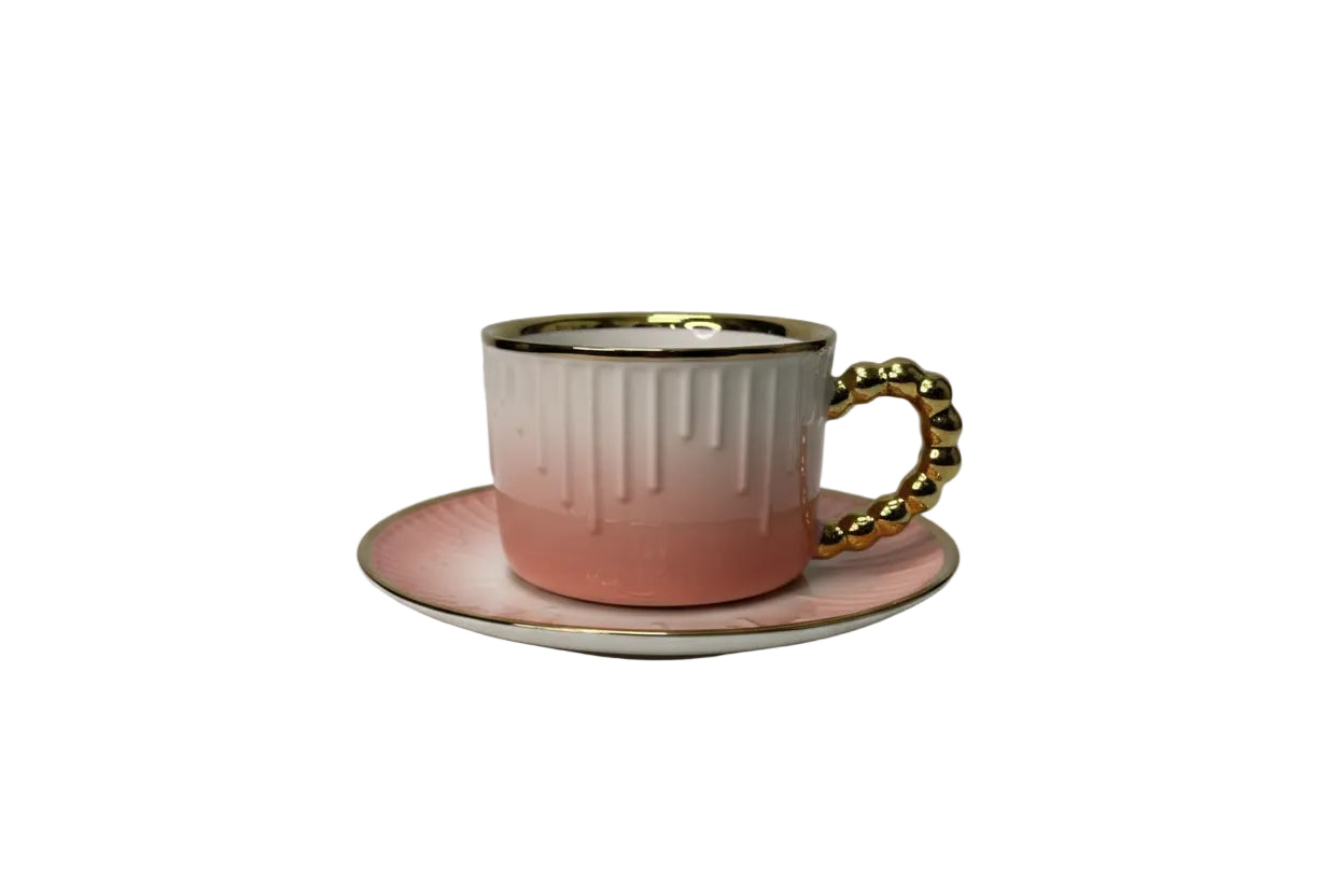 Luxury Maison Royal Tea Set 12pcs – Elegant Rainbow Ceramic Tea Set with Gift Box