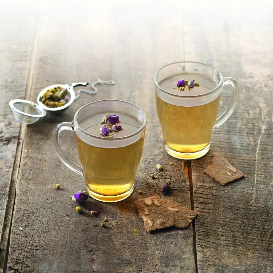 6 cosy NEW ELEGANT DESIGN Glass Coffee/Tea/Latte COSY GLASS MUG, 250ML