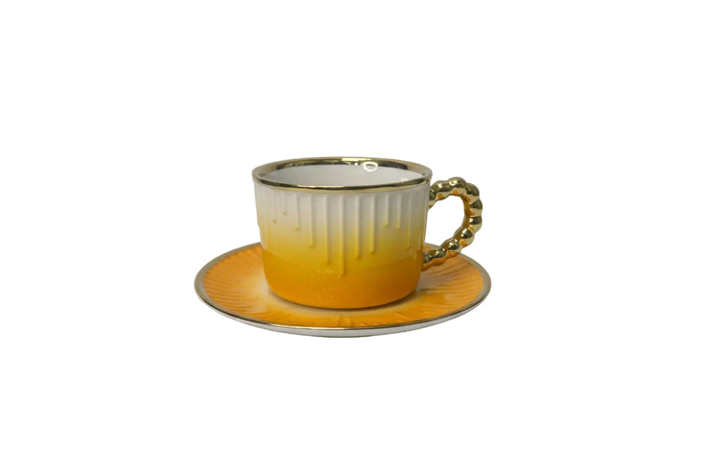 Luxury Maison Royal Tea Set 12pcs – Elegant Rainbow Ceramic Tea Set with Gift Box