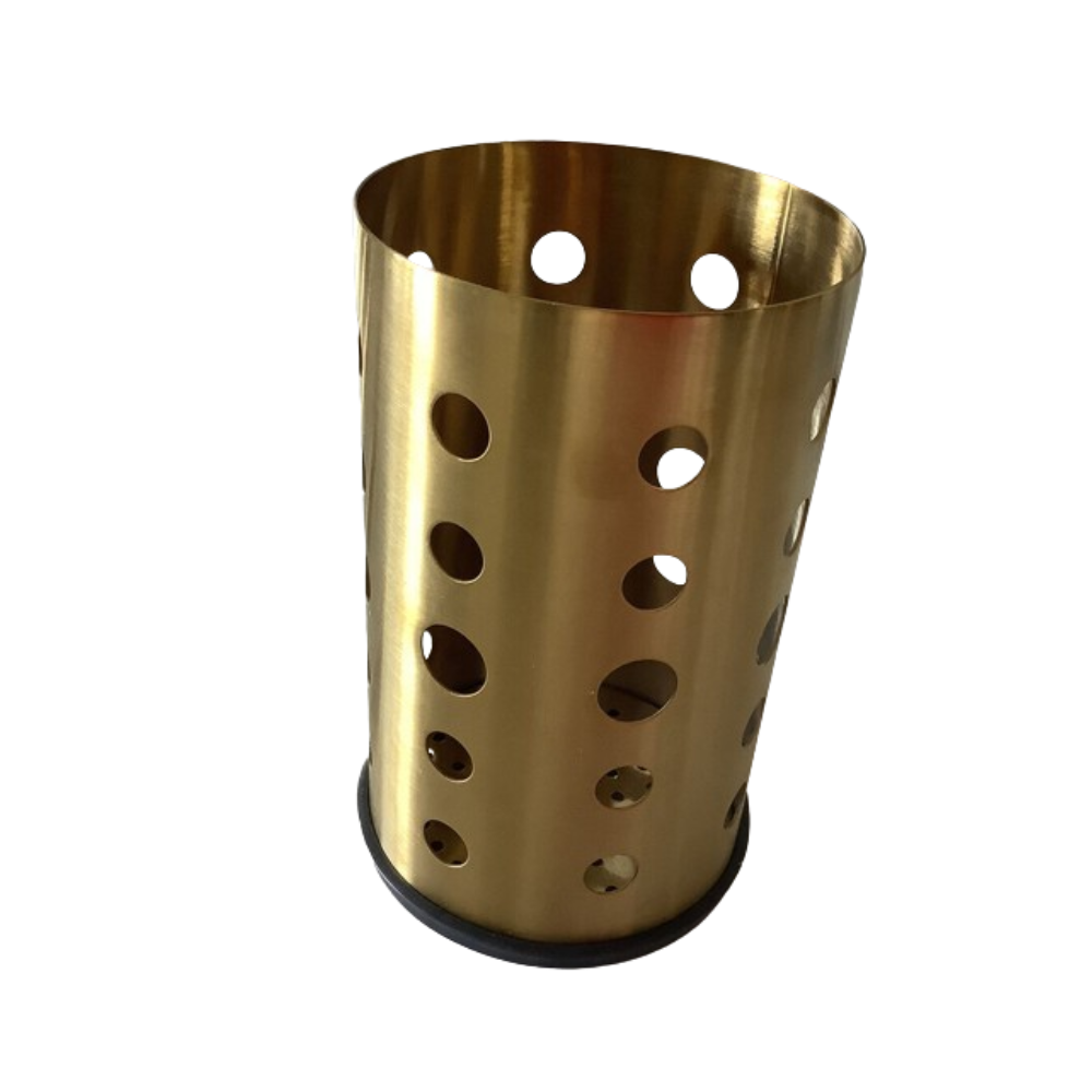 Stainless Cooking Utensil Sets, Almond Gold Colour.